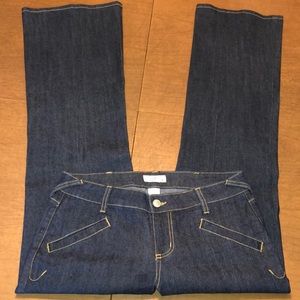 Dark Wash Blue Stretch Denim Jeans Size 5